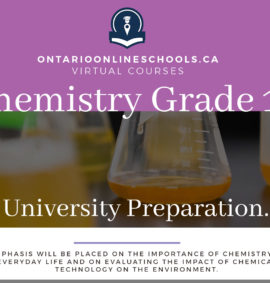 Chemistry, Grade 12, University Preparation