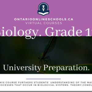 Grade 11, Biology. University Preparation, SBI4U