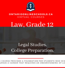 Grade 12, Canadian and World Issues. Legal Studies. College Preparation, CLN4C
